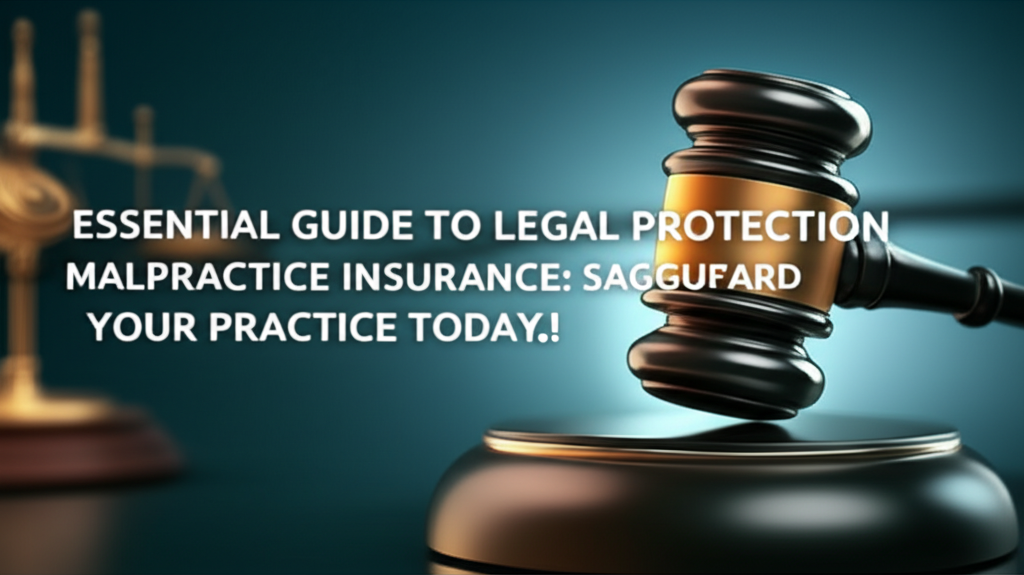 Essential Guide to Legal Protection Malpractice Insurance: Safeguard Your Practice Today!