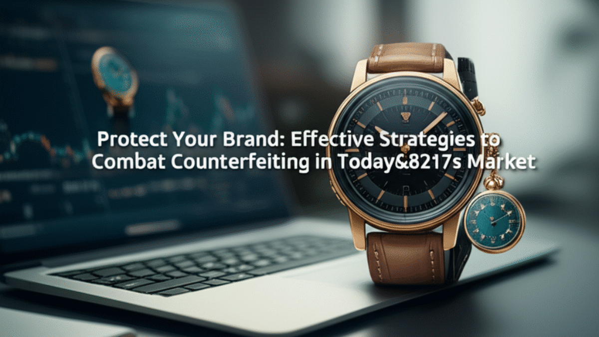 Protect Your Brand: Effective Strategies to Combat Counterfeiting in Today’s Market