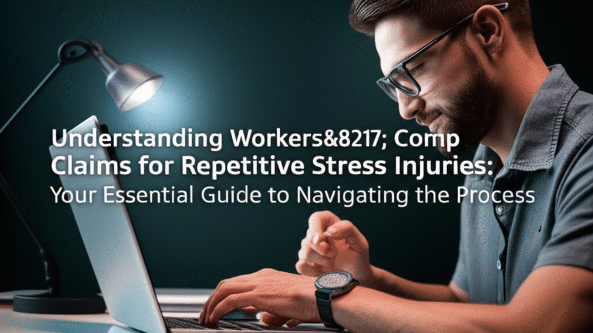 Understanding Workers’ Comp Claims for Repetitive Stress Injuries: Your Essential Guide to Navigating the Process