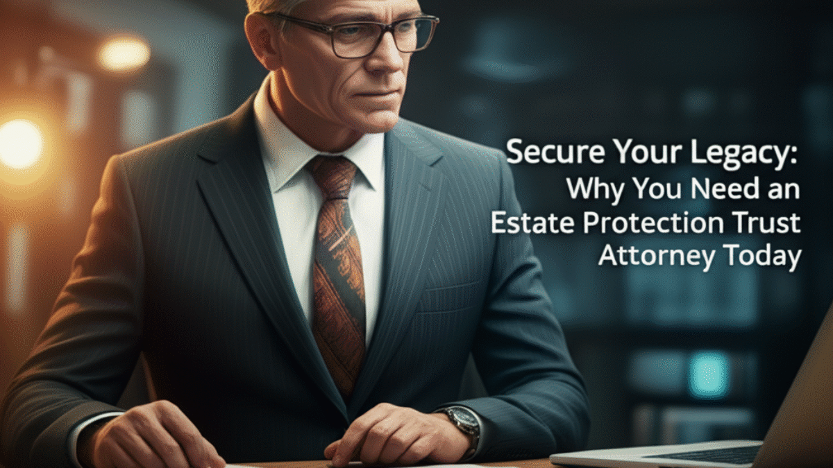 Secure Your Legacy: Why You Need an Estate Protection Trust Attorney Today