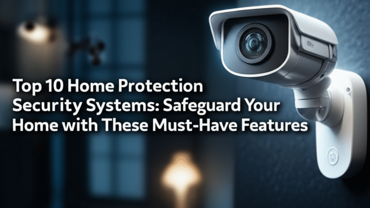 Top 10 Home Protection Security Systems: Safeguard Your Home with These Must-Have Features