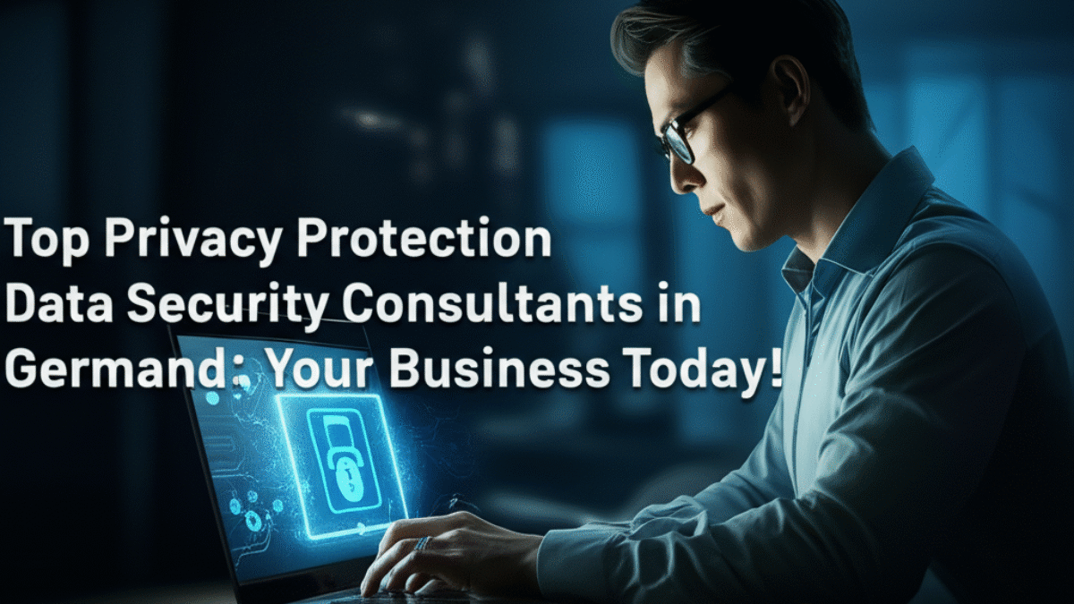 Top Privacy Protection Data Security Consultants in Germany: Safeguard Your Business Today!