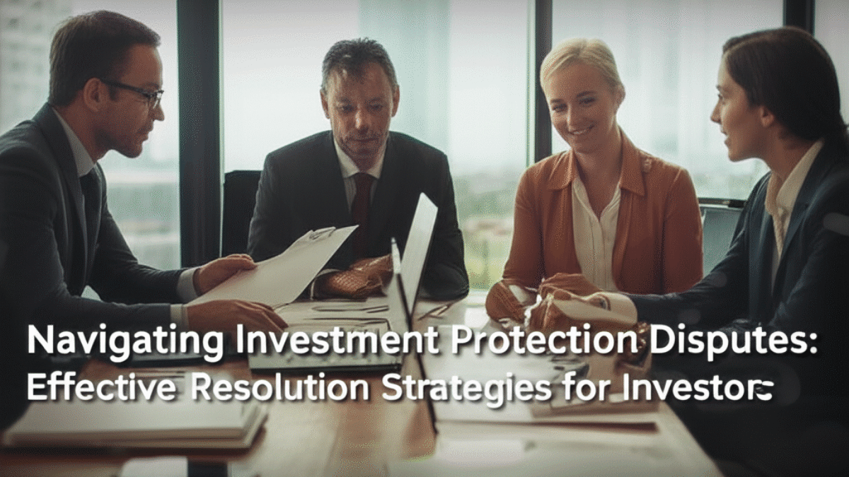 Navigating Investment Protection Disputes: Effective Resolution Strategies for Investors