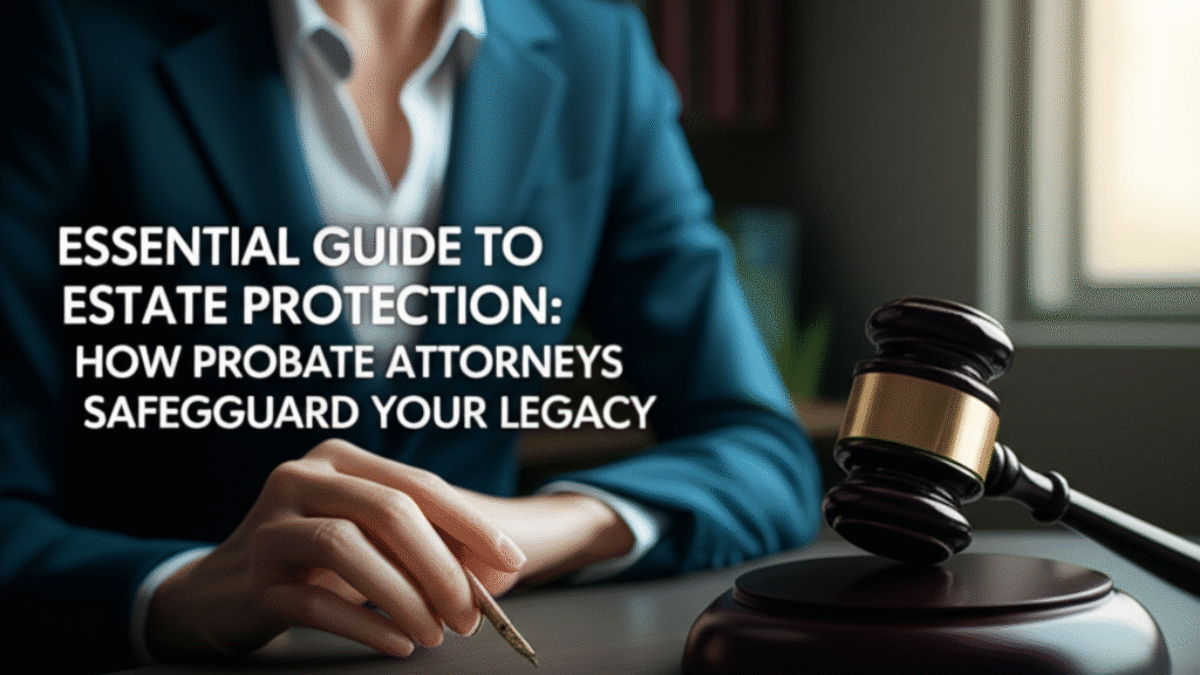 Essential Guide to Estate Protection: How Probate Attorneys Safeguard Your Legacy