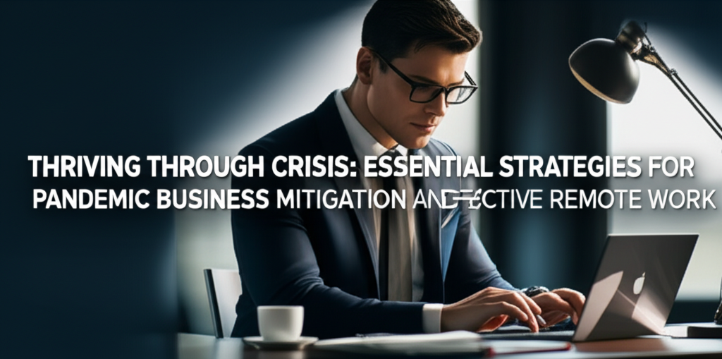 Thriving Through Crisis: Essential Strategies for Pandemic Business Mitigation and Effective Remote Work