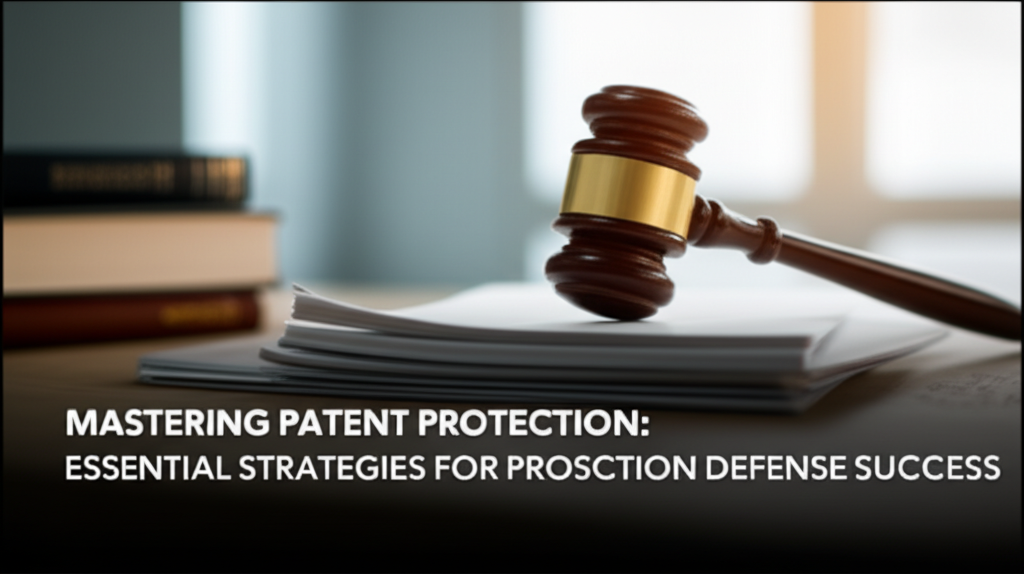 Mastering Patent Protection: Essential Strategies for Prosecution Defense Success