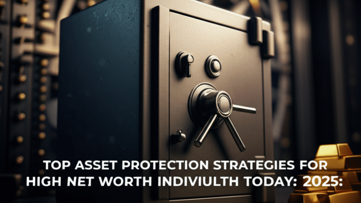 Top Asset Protection Strategies for High Net Worth Individuals in 2025: Safeguard Your Wealth Today